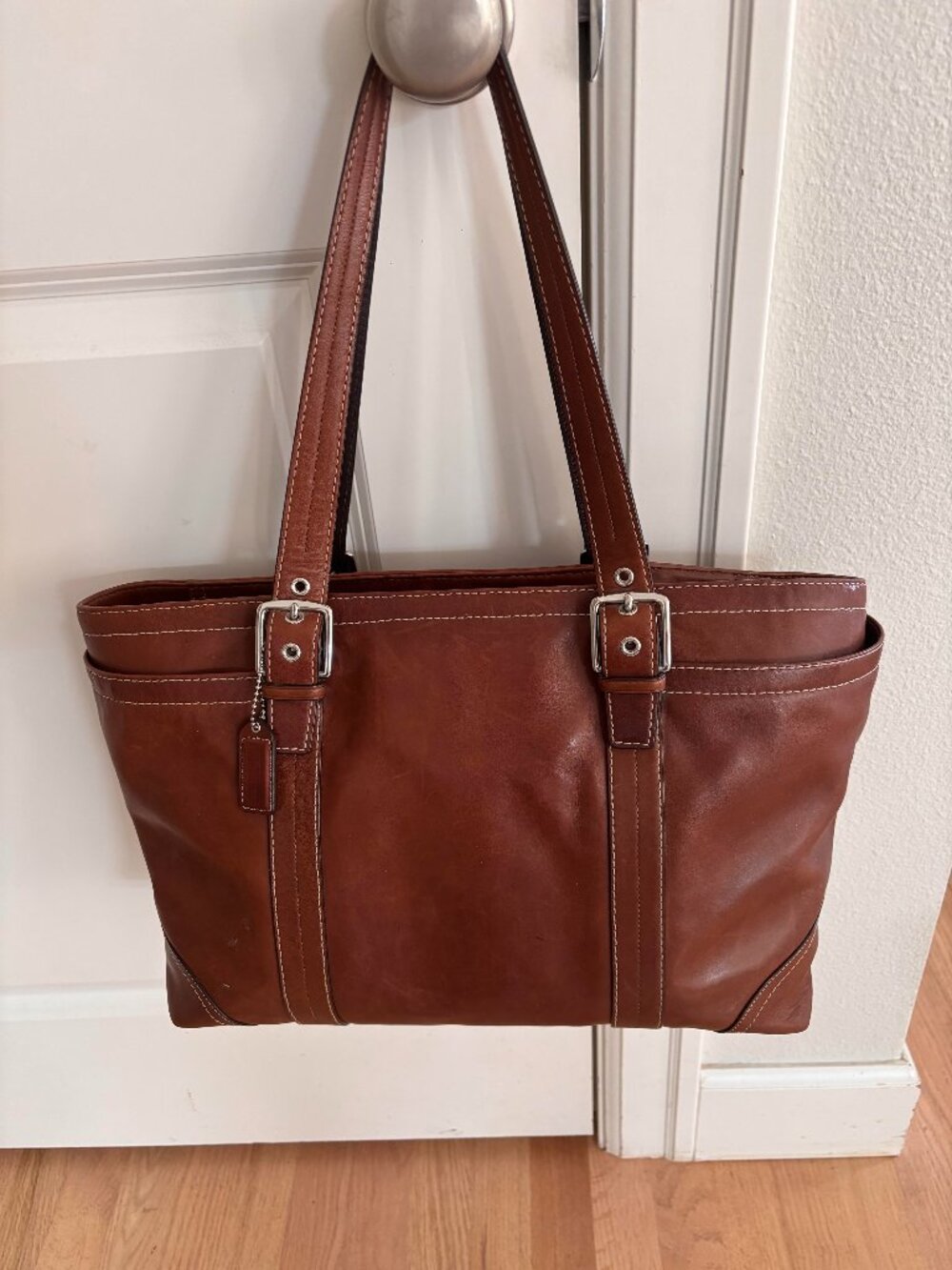 Coach Leather Tote Bag in Brown / Tan (Vintage)